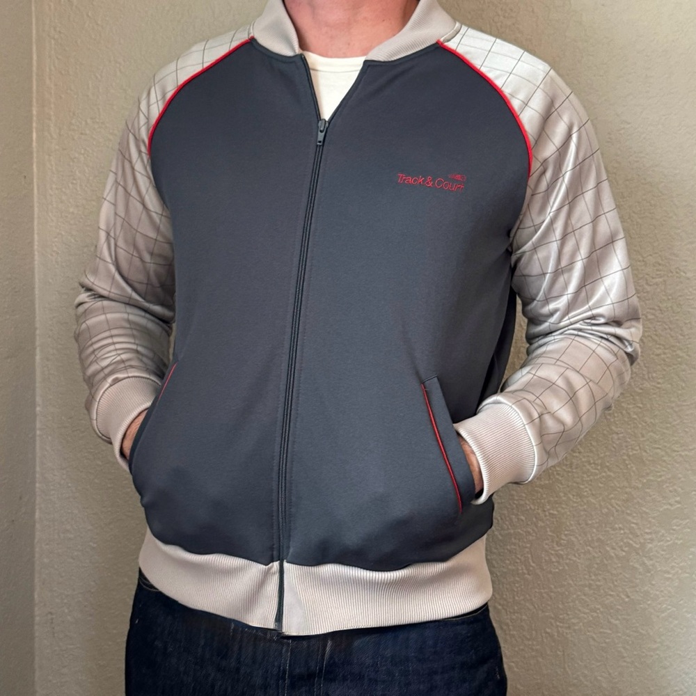 Vintage Track & Court men's L track jacket